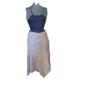 Women's Mexx Skirt Beige linen blend Size uk 8